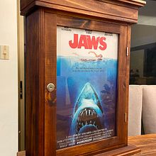 Cuadro estilo cartelera de cine . Un proyecto de Diseño y Carpintería de Josue Lopez - 14.12.2022