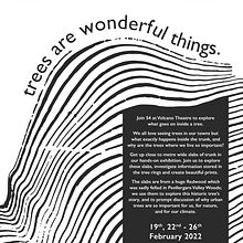 Trees are Wonderful Things Exhibition. Un progetto di Br, ing, Br, identit, Illustrazione tradizionale, Direzione artistica, Artigianato, Gestione progetti di design, Educazione, Graphic design, Design dell’informazione, Marketing, Multimedia, Illustrazione vettoriale, Creatività e Design di poster  di Paige Jennings - 14.12.2022