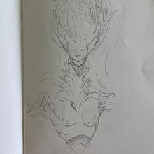 My project for course: Fantasy Sketchbook: Draw Characters from Imagination. Traditional illustration, Creativity, Drawing, and Sketchbook project by cameron_buckley - 12.14.2022