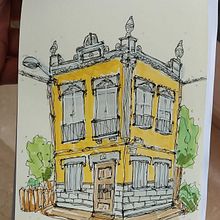Mi proyecto del curso: Dibujo arquitectónico expresivo con marcadores de colores. Projekt z dziedziny Sketching,  R, sunek,  R, sunek architektoniczn, Sketchbook,  R i sunek atramentem użytkownika David - 14.12.2022