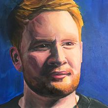My project for course: Portrait Painting with Oil: Explore Light and Shade Ein Projekt aus dem Bereich Bildende Künste, Malerei und Ölmalerei von Vicky - 14.12.2022