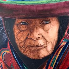 “Mexican face”. Watercolor Painting project by Ivone Machado - 10.08.2022