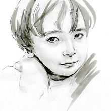 My project for course: Mindful Painting with India Ink. Un progetto di Illustrazione tradizionale, Belle arti, Pittura, Disegno a matita, Disegno di ritratti, Disegno artistico e Illustrazione con inchiostro di Momoko Przewlocki - 15.12.2022
