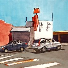 My project for course: Architectural Sketching with Watercolor and Ink. Un projet de Esquisse , Dessin, Aquarelle, Illustration architecturale, Carnet de croquis et Illustration à l'encre de David Miller - 15.12.2022