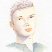 My project for course: Vibrant Portrait Drawing with Colored Pencils. Projekt z dziedziny  R, sunek, Portret, Sketchbook, R i sowanie kredkami użytkownika florencehencke - 15.12.2022