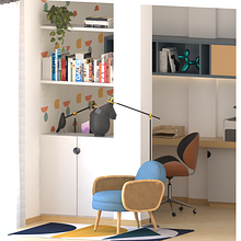 Meu projeto do curso: Renderização fotorrealista com SketchUp e V-Ray Next. Projekt z dziedziny Architektura wnętrz, Projektowanie wnętrz,  Dekoracja wnętrz, Dekoracja wnętrz, Projektowanie powierzchni h, low i ch użytkownika Ana Sousa - 15.12.2022
