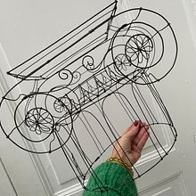 Wire Ruins. Sculpture project by CLAIRE ROUGERIE - 12.15.2022