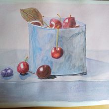 Natura morta. Traditional illustration project by Sara Granja - 12.15.2022
