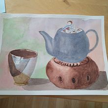 Natura morta. Traditional illustration project by Sara Granja - 12.15.2022