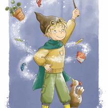 Mein Abschlussprojekt für den Kurs: Online-Portfolio für Kinderbuchillustration. Ilustração tradicional, Design editorial, Stor, board, Desenvolvimento de portfólio, Ilustração infantil, Narrativa, Gestão e produtividade, e Álbum ilustrado projeto de hey_d_1 - 15.12.2022