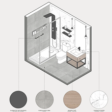 Mi proyecto del curso: Color aplicado al diseño de interiores. Projekt z dziedziny Projektowanie wnętrz,  Dekoracja wnętrz, Dekoracja wnętrz, Teoria barw i Projektowanie przestrzeni użytkownika Viviana Pérez Rogel - 15.12.2022