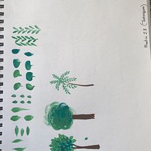 My project for course: Gouache Techniques for Sketchbook Illustration. Traditional illustration, Sketching, Creativit, Drawing, Watercolor Painting, Sketchbook, and Gouache Painting project by Joanie Adams - 12.10.2022