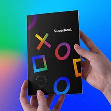 SuperReal - Branding & Website Ein Projekt aus dem Bereich Design, Webdesign, Traditionelle Illustration, Animation, Br, ing und Identität, Grafikdesign, Marketing, Social Media und Digitales Design von A little too much Studio - 01.11.2022