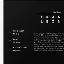 CV. Un proyecto de Motion Graphics, Fotografía, Cine, vídeo, televisión, 3D, Arquitectura, Br, ing e Identidad, Diseño gráfico, Diseño interactivo, Arquitectura interior, Diseño de interiores, Marketing, Multimedia, Post-producción fotográfica		, Diseño Web, Vídeo, Redes Sociales, Infografía, VFX, Producción audiovisual					, Animación 3D, Modelado 3D, Videojuegos, Fotografía digital, Diseño 3D, Interiorismo, Diseño de videojuegos, Desarrollo de videojuegos, Ilustración arquitectónica, Diseño para Redes Sociales, Marketing para Instagram, Fotografía arquitectónica y Fotografía en interiores de Francisco José Leon Mayor - 16.12.2022