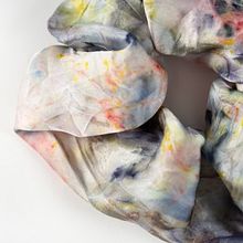 Silks Dyed with Flowers & Plants. Fiber Arts, Arts, Crafts, Textile D, eing, Textile Printing, and Textile Design project by Amanda de Beaufort - 12.16.2022