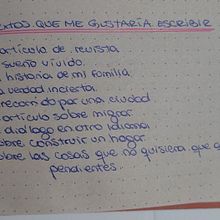 Mi proyecto del curso: Gimnasio de escritura: de la hoja en blanco a la práctica cotidiana. Writing, Creativit, Stor, telling, Narrative, and Creative Writing project by Ailin López - 12.17.2022