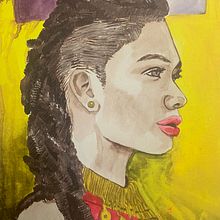  Portraits done in Acrylic, Color Pencil and Charcoal/Pastels mixed. . Pintura projeto de Phyllis Anne Taylor - 17.12.2022