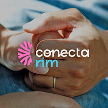 Conecta Rim. Projekt z dziedziny Br, ing i ident, fikacja wizualna, Design, Projektowanie logot i pów użytkownika Júlia Parente - 02.10.2022