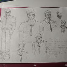 Mi proyecto del curso: Creación de personaje. Un progetto di Illustrazione tradizionale, Character design, Fumetto e Manga di Kadiel Medina - 16.12.2022
