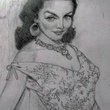 Encuentro con el pasado. Pencil Drawing, Portrait Drawing, Figure Drawing, Realistic Drawing, and Artistic Drawing project by Juan Sánchez - 12.17.2022