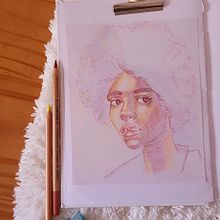 Mi proyecto del curso: Dibujo de retratos llamativos con lápices de colores. Projekt z dziedziny  R, sunek, Portret, Sketchbook, R i sowanie kredkami użytkownika Yesica Anaya - 17.12.2022