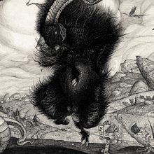 The Fight. Traditional illustration, Art Direction, Fine Arts, Drawing, Artistic Drawing, Ink Illustration, Narrative, Editorial Illustration, and Naturalistic Illustration project by Emmanuel Martins - 12.17.2022