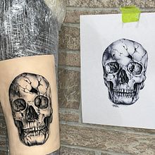 Mi proyecto del curso: Tatuaje para principiantes. Tattoo Design project by Omar Ramirez - 12.17.2022