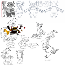 Diseño de personajes para Videojuego en desarrollo. Design, Concept Art, Character Design, Game Design, and Digital Design project by Tiago Sebastian Sanchez Franco - 12.04.2022