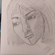 My project for course: Fundamentals of Portrait Drawing with Pencil. Artes plásticas, Desenho a lápis, Desenho, Desenho realista, e Desenho artístico projeto de Michele Scott James - 19.12.2022