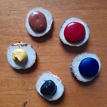 My project for course: Elaboration of Artisanal Watercolors. Projekt z dziedziny Craft,  Sztuki piękne,  Malarstwo, Malowanie akwarelą, DIY i Teoria barw użytkownika claudia_selz - 19.12.2022