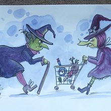 My project for course: Expressive Character Design with Watercolor & Dip Pen. Un projet de Illustration traditionnelle, Conception de personnages, Peinture, Esquisse , Dessin, Aquarelle, Stor, telling, Dessin artistique, Illustration jeunesse , et Narration de Anna - 19.12.2022