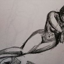 Il mio progetto del corso: Introduzione al disegno anatomico a carboncino. Un proyecto de Bellas Artes, Dibujo, Dibujo realista y Dibujo anatómico de nicoletta dominelli - 19.12.2022