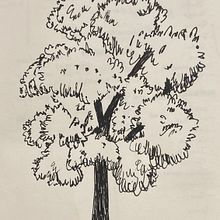 Árboles trombosos. Een project van Traditionele illustratie van Ainhoa González García - 19.12.2022