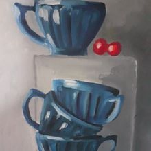 Mi proyecto del curso: Pintura al óleo desde cero. Fine Arts, Painting, and Oil Painting project by Grace Luna - 12.19.2022