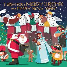 ¡FELICES FIESTAS!. Un projet de Illustration traditionnelle, Animation 2D , et Animation de personnages de Juanma García Escobar - 20.11.2022