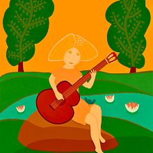 Mein Abschlussprojekt für den Kurs: Farbenfrohe digitale Illustrationen mit Procreate Ein Projekt aus dem Bereich Traditionelle Illustration, Zeichnung, Digitale Illustration und Digitale Zeichnung von Christine Bachmann - 19.12.2022