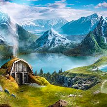 Mi proyecto del curso: Matte Painting: creando mundos fotorrealistas Ein Projekt aus dem Bereich Fotografie, Bildbearbeitung, Fotoretuschierung, Digitalfotografie, Fotomontage und Matte Painting von Mentiradeloro Esther Cuesta - 20.12.2022