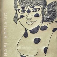 Intentando el dibujo de grafito: LadyBug. Sketchbook, and Pencil Drawing project by Michael Appiano - 12.19.2022