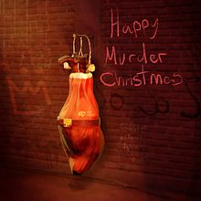 Happy Murder Christmas. Un proyecto de Ilustración tradicional, 3D e Ilustración digital de David Luengo Torrejón - 20.12.2022