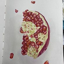 My project for course: Botanical Watercolor: Illustrating Art and Science. Traditional illustration, Fine Arts, Painting, Drawing, Watercolor Painting, and Botanical Illustration project by Ivan Fuenmayor - 12.17.2022
