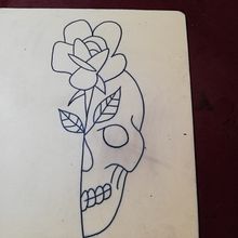 Mein Abschlussprojekt für den Kurs: Tattoo für Anfänger. Tattoo Design, and Design project by Florian Kunz - 12.20.2022