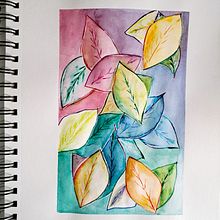 My project for course: Negative Watercolor Painting for Botanical Illustration. Un progetto di Illustrazione tradizionale, Pittura ad acquerello e Illustrazione botanica di rajansnair - 21.12.2022