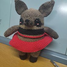 Perro a crochet. Fiber Arts project by Monica Latorre - 07.01.2022