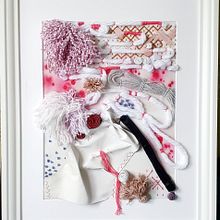 My project for course: Embroidered Tapestry Creation. Un progetto di Ricamo, Interior Design e Textile Design di sophieramster - 15.12.2022