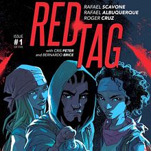 Risco (Red Tag). Comic, and Digital Painting project by Cris Peter - 03.01.2022