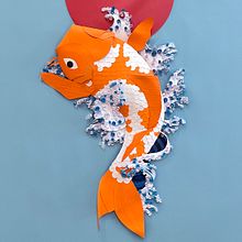 KACHOU FUUGETSU. Traditional illustration, and Paper Craft project by Noelia Barreda - 12.23.2022