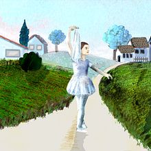 Mein Abschlussprojekt für den Kurs: Imaginäre Orte: Zeichnen, Malen und Digitalisieren mit Photoshop. Un proyecto de Bocetado, Dibujo, Ilustración digital, Ilustración arquitectónica y Narrativa de Hanni Serway - 23.12.2022