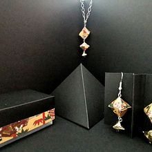 Il mio progetto del corso: Creazione di gioielli in carta con tecniche di origami. Un proyecto de Diseño de complementos, Artesanía, Diseño de jo, as, Papercraft, Diseño de moda y DIY de Lucia Cardillo - 23.12.2022