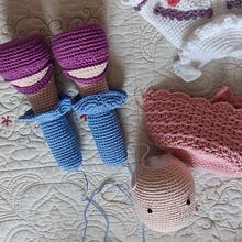 Mi proyecto del curso: Elaboración de muñecas amigurumi románticas. Arts, Crafts, To, Design, Fiber Arts, Crochet, Amigurumi, Textile Design, and Photograph project by pssr2009 - 12.23.2022