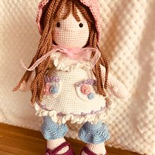 Mi proyecto del curso: Elaboración de muñecas amigurumi románticas. Projekt z dziedziny Craft, Projektowanie zabawek,  Tkactwo, Sz, dełkowanie, Wzornictwo tekst i liów użytkownika Paola Vallejos - 23.12.2022